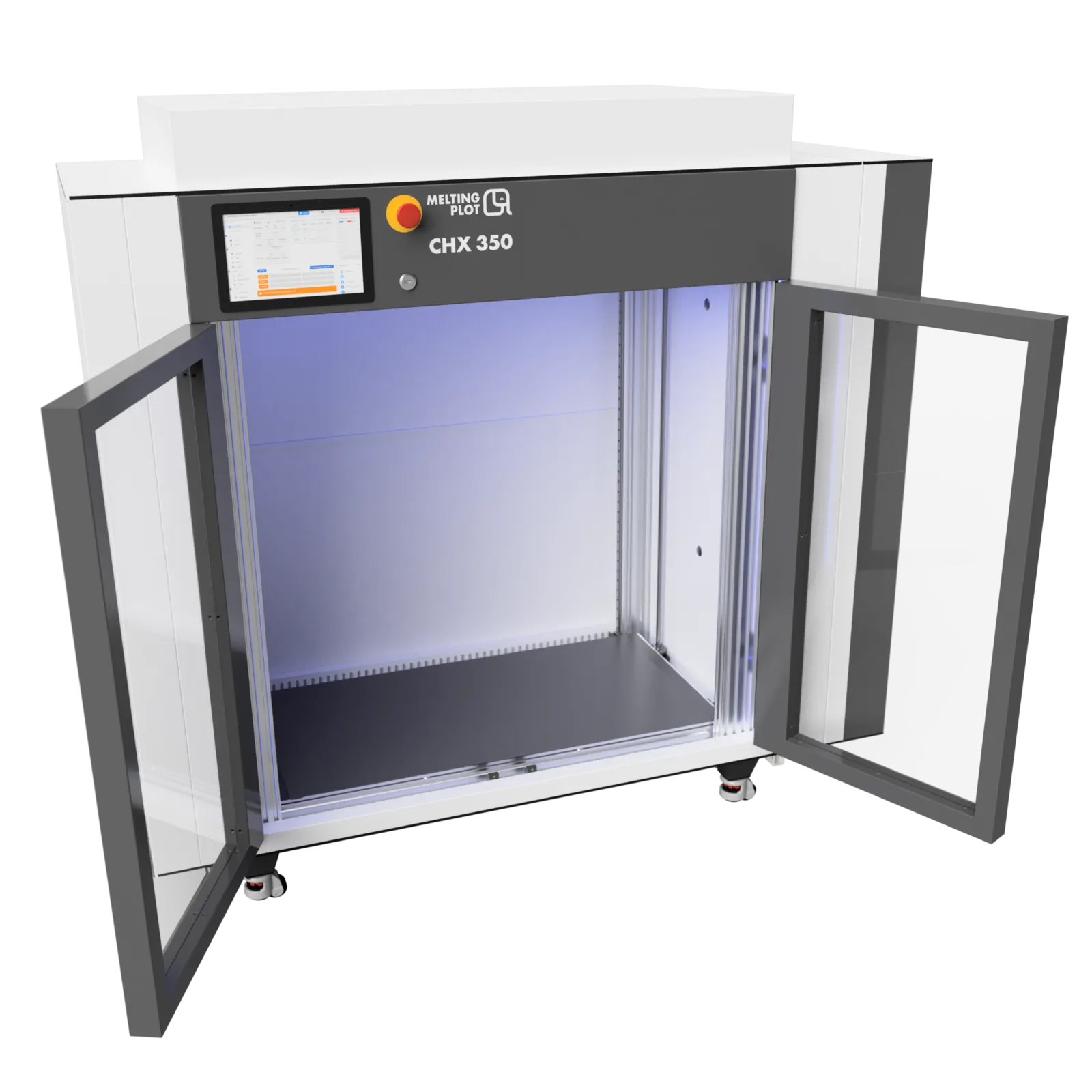 CHX 350 mit geöffneten Türen